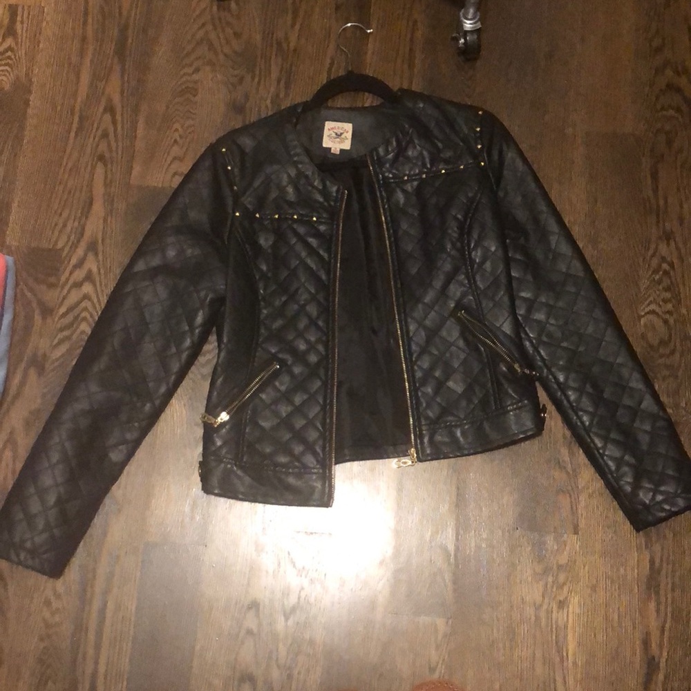Leather jacket